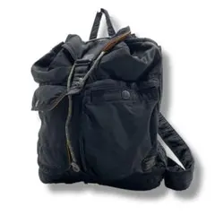 ポーター　リュック　黒　ブラック　ナイロン