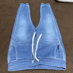 Lee LL8486 ジョガーパンツ M ブルー　ストレッチのサムネイル