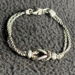 ティファニー TIFFANY ダブルロープセンターノット ブレスレット メンズのサムネイル