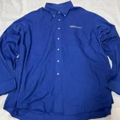 Van Heusen ブルー　長袖　ワークシャツ XXL ビックサイズ
