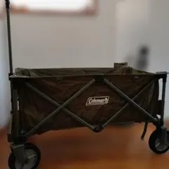 限定カラー　Coleman キャリーワゴン オリーブグリーン