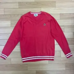 ぴ*う様 JACK BUNNY 赤 Vネック セーター