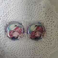 学園アイドルマスター　ミラクルナナウ　 有村麻央　缶バッジ　2個セット