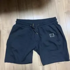 1piu1uguale3 Kappaスウェットショートパンツ ブラックのサムネイル