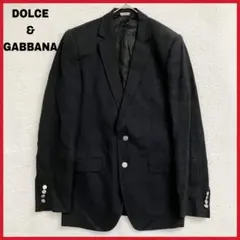DOLCE&GABBANA 銀ボタン リネン テーラードジャケット 48のサムネイル