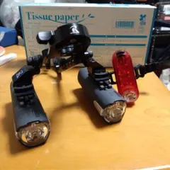 ロードバイク　レックマウント　フロントリアライトセット（最終値下げ）のサムネイル