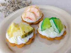 ☆ダークチェリーのタルト☆フェイクスイーツ 食品サンプル - メルカリ