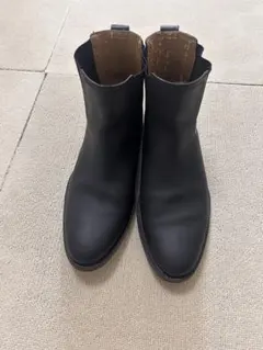 Cole Haan 黒 サイドゴアブーツ 厚底ソール 23cm - メルカリ