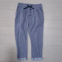 GU ストライプパンツ Sサイズ キッズ 約120 ボトムス