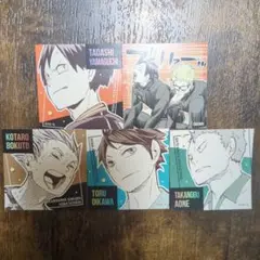 ハイキュー!!スクエアステッカーコレクション 第2弾