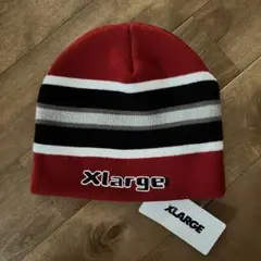 新品‼️XLARGE ❂ ビーニー RED