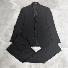 SUIT SELECT スーツセットアップ ブラック ストライプ A4