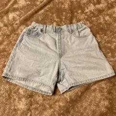 新品未使用　デニムショートパンツ　ユニクロ 150