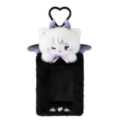 mikko ふわふわぬいぐるみトレカケース（悪魔ムース） lilalamode