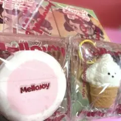 未使用】メロジョイ いちごスフレ ミニランド うさぎ 肉球 ピンク