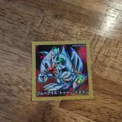 遊戯王シール ブルーアイズ・トゥーン・ドラゴン