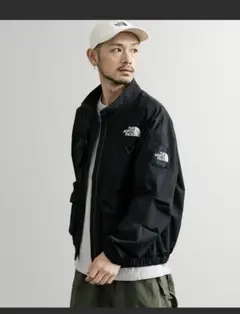 未使用 ノースフェイス 白ラベル ナイロンJKT