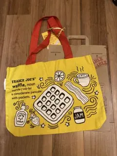 トレーダージョーズ TRADER JOE’S エコバッグ　紙袋付き
