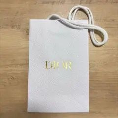 Dior ホワイトショッパー袋
