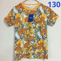 ⭐お値下げ⭐Disney わんわん物語 総柄 Tシャツ 130cm　新品未使用のサムネイル