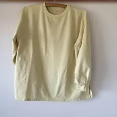 GU 長袖 Tシャツ イエロー 3XL