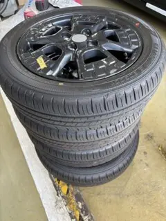 三菱 純正 新車外し15インチ アルミホイール タイヤセットのサムネイル