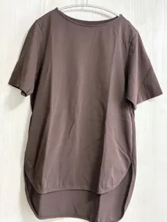 PLST クールタッチコットンTシャツ（茶）のサムネイル