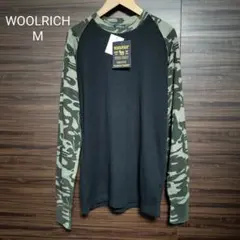 新品タグ付 WOOLRICH 長袖 サーマル カットソー 迷彩 カモフラ M
