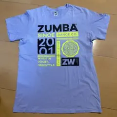 ZUMBA Tシャツ ライトパープル グラフィック M/Lのサムネイル