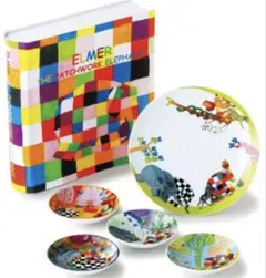 エルマー パッチワーク お皿セット ELMER - メルカリ