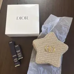 Dior クリスマスコフレのポーチ ミニリップ720 マスカラリフィル
