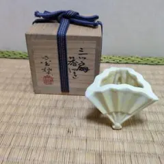 鼠志野 蓋置 加藤春鼎作 共箱 - メルカリ