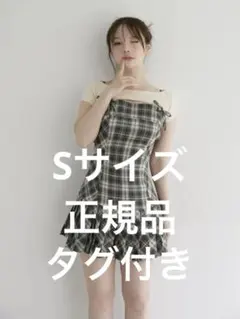 andmary Karen check mini dress s - メルカリ