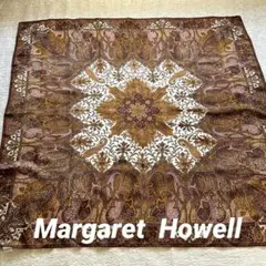スカーフMargaret Howell ペイズリー柄シルク100% （タグ付き）