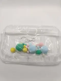 I'm so happy ぬいぐるみポーチ ホワイト 22cm×15cm×7cm