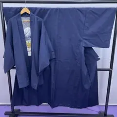 Y★3961★ 男性着物 紬 アンサンブル 着物 羽織 ２点セット