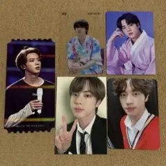 BTS ジン トレカ等5枚 まとめ売り