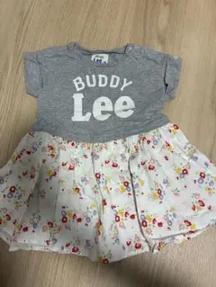 Buddy Lee 花柄 ドッキングワンピース　90cmのサムネイル