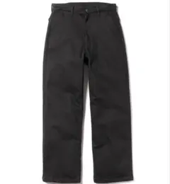 美品 MR.OLIVE スーパーストレッチ ワイドデニム パンツ ブラック L 