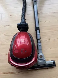 動作保証品 2019年製 本体 日立 掃除機 CV-PF300 赤 中古 希少品 