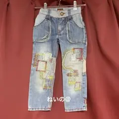 ★バックアレイ★パッチワークデニム★ブーフーウー ヒッピー サイケ エスニック