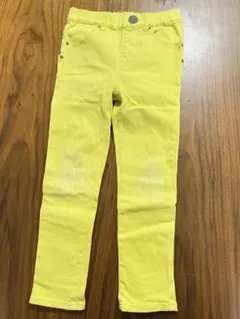 MARKEY'S HOGAN 長ズボン　スキニーパンツ　ボトムス　黄　110cm