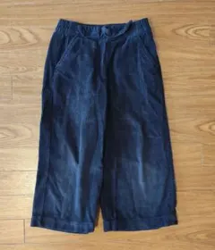GAP KIDS ダークネイビー コーデュロイ ワイドパンツ　120 130cm