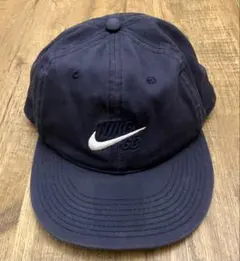 【NIKE SB】【ベースボールキャップ】【ネイビー】【フリーサイズ】【古着】のサムネイル