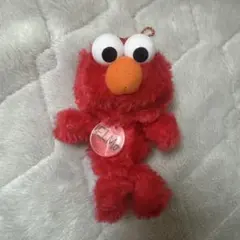 ELMO エルモ　ぬいぐるみキーホルダー ぬいバッチ
