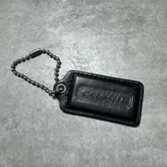 COACH ロゴチャーム タグ ㊲ ブラック