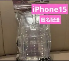 新品未使用SPINNS iPhone15 ぽこぽこスマホケース