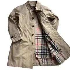 バーバリーロンドン スプリングコート ライナー付 ノバチェック オーバーサイズ