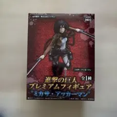 進撃の巨人 ミカサ・アッカーマン 高さ30cm 海外フィギュア - メルカリ