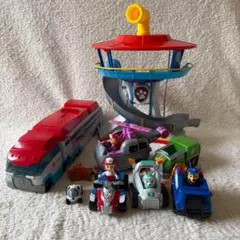 【まとめ売り】パウ・パトロール パウパトローラー＆ビークル＆本部タワーセット